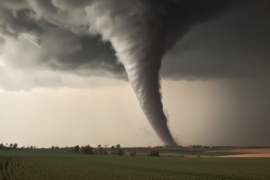 Ménopause : guide complet pour comprendre et mieux vivre cette étape de vie 1 une tornade pour illustrer l'article menopause guide complet