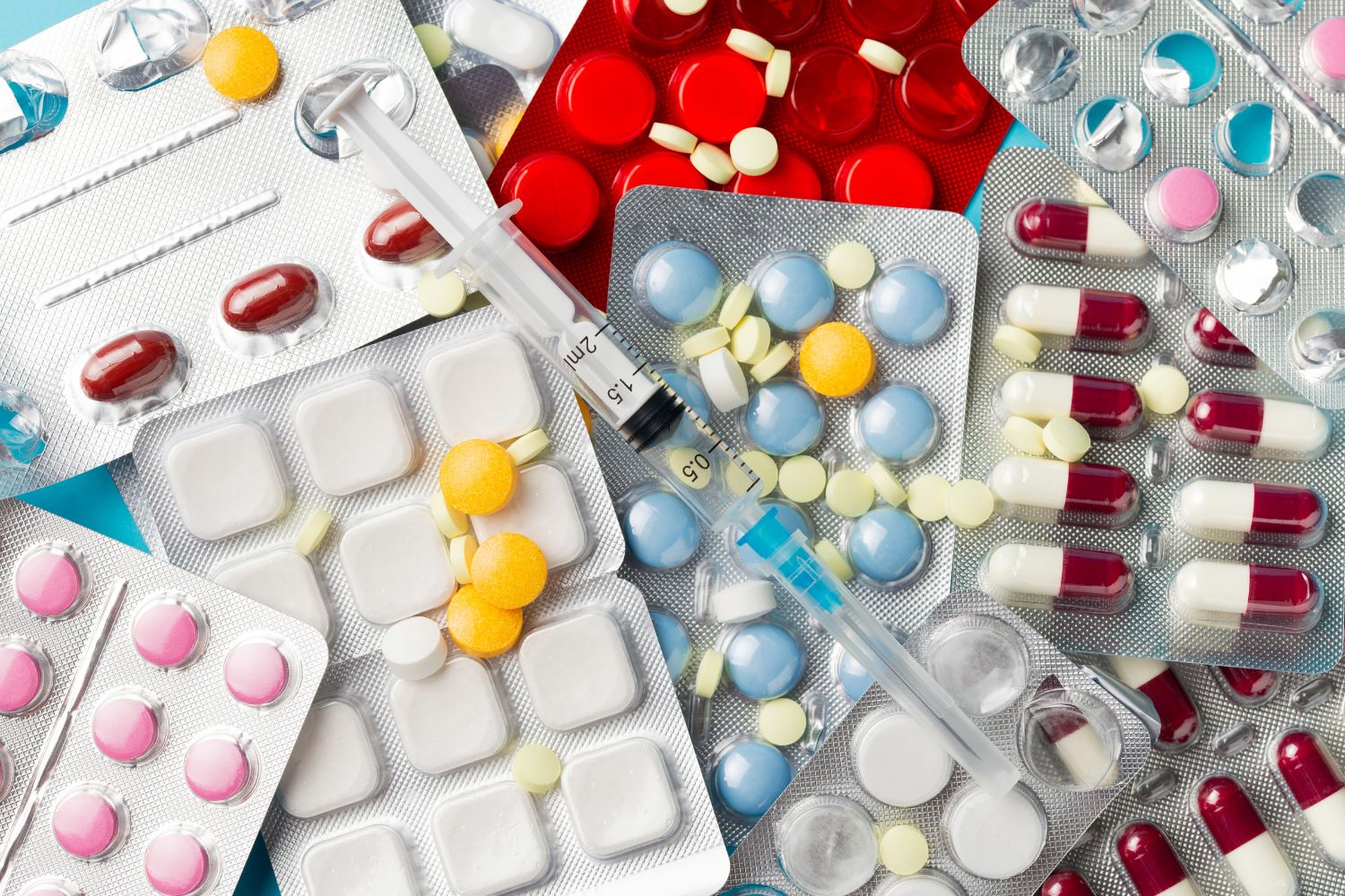 des comprimés medicaux pour pour illustrer l'article ménopause et sexualité